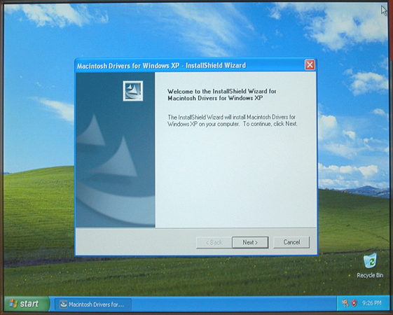 Apple Boot Camp Windows XP Dual Boot Installer: Supplemental Photos