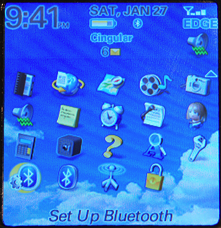 Blackberry Pearl 8100: Bluetooth Setup