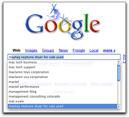 Mac OS X Apple Safari Browser: Google search history cache