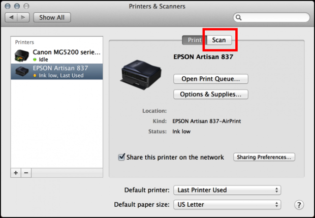 Printer Scan For Mac