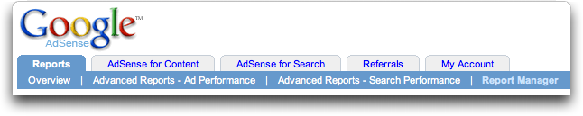 Google AdSense Report Manager
