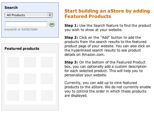 Amazon aStore