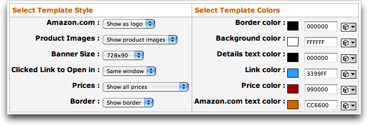 Amazon Omakase Links: Customize Styles and Templates