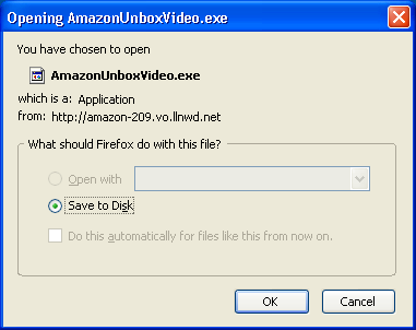 Installing Amazon Unbox