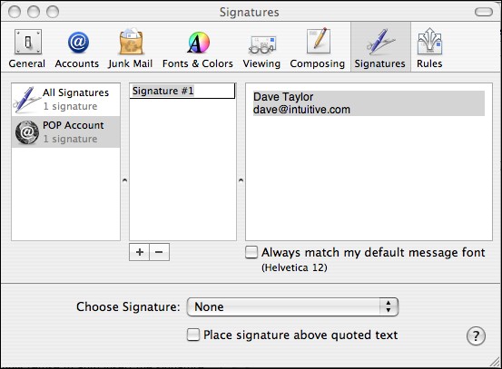 how to insert a signature in word 2011 mac