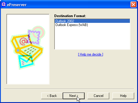 ePreserver Output Format