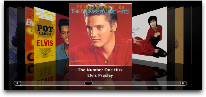 Apple iTunes 7.0: Album Cover Browser View