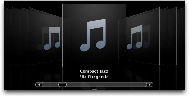 Apple iTunes 7.0: Album Cover Browser View