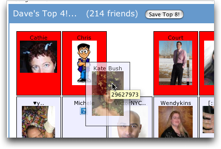 Change Your Top Friends in your MySpace Profile