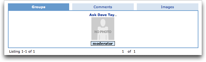 MySpace Safe Editor: Groups