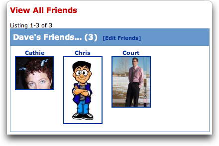 MySpace: View All Friends