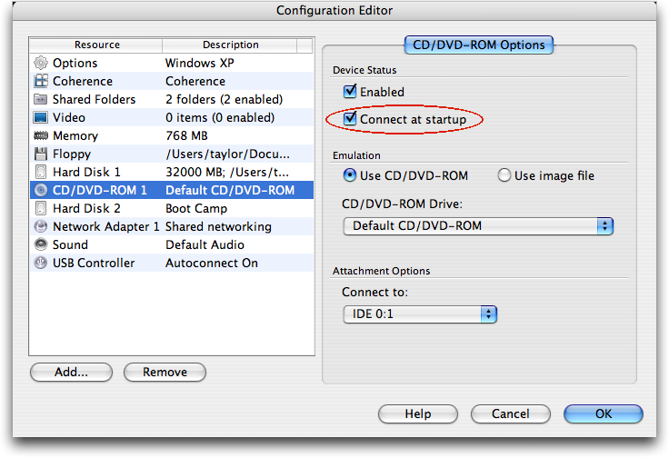 Why doesn't Parallels see my CD/DVDROM drive in Windows XP? Ask Dave