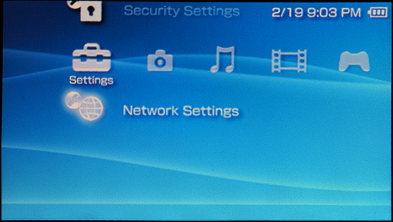 Sony PSP: Network Settings