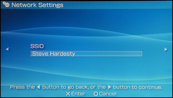 Sony PSP: Settings: Settings