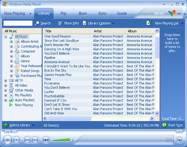 Windows XP / Apple iPod / Windows Media Player doesn't see the iPod