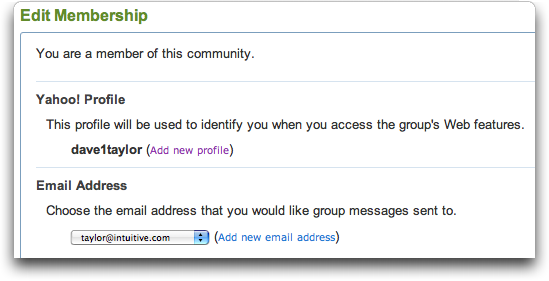 Yahoo Groups, Edit Membership