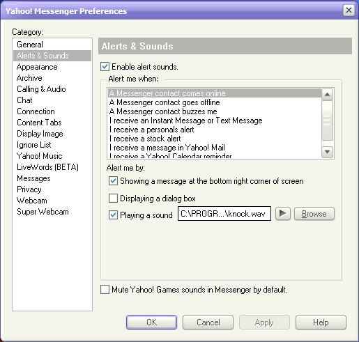 Yahoo Messenger