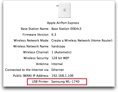 Apple Airport Admin Utility: Summary