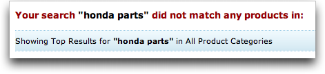 Amazon.com Search Hack: No Results in Category...