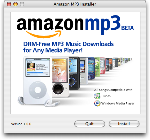 Amazon's AmazonMp3 Mp3 Download tool / app / utility