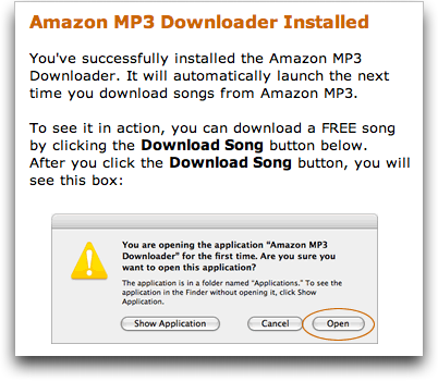 Amazon's AmazonMp3 Mp3 Download tool / app / utility: Installed!