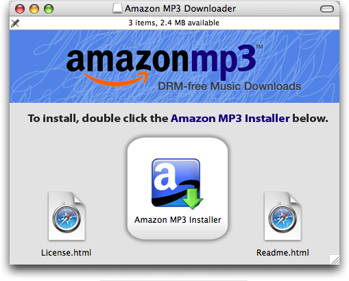 Amazon's AmazonMp3 Mp3 Download tool / app / utility