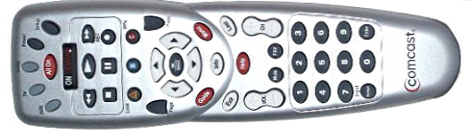 Comcast remote control