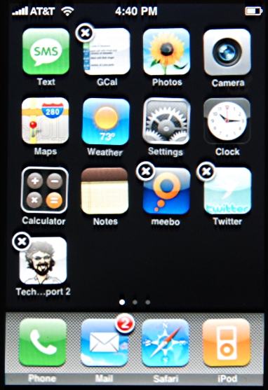 How do I delete custom Apple iPhone icons? - Ask Dave Taylor