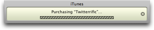 itunes store purchasing twitterific