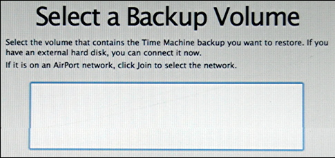 Mac OS X: Apple Time Capsule: Restore 2