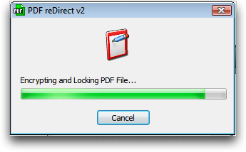 PDF ReDirect: Encrypting PDF on Windows XP / Vista