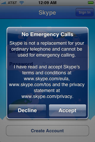 apple iphone skype app 4