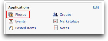 Facebook Applications: Photos