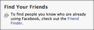 facebook friend finder