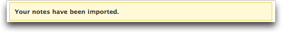 facebook notes imported (facebook blog rss)