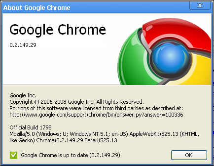 google chrome new version