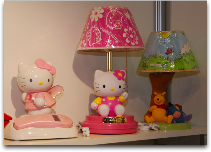 hello kitty lamp phone