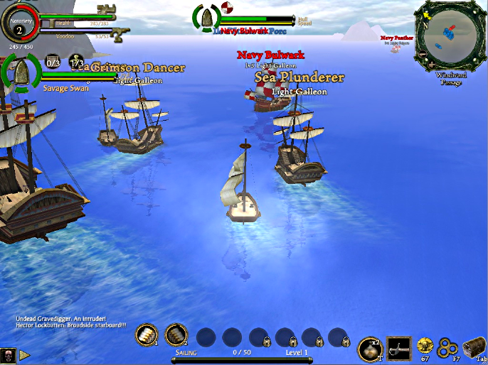 pirates caribbean ship attack