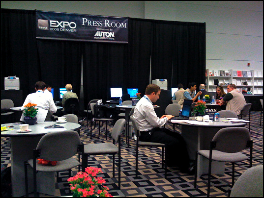 Press Room at CEDIA