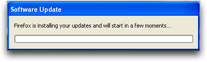 winxp firefox installing update