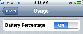 apple iphone battery percentage zoom