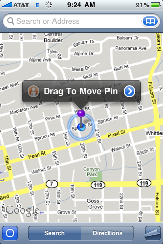 apple iphone google map pin drop 81