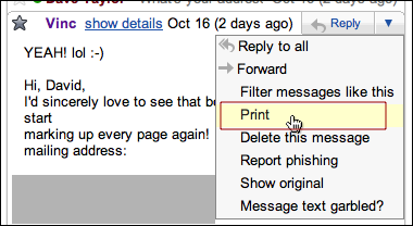 gmail message print message in thread