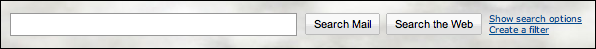 google gmail search area