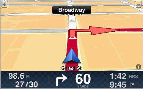 iphone tomtom gps nav