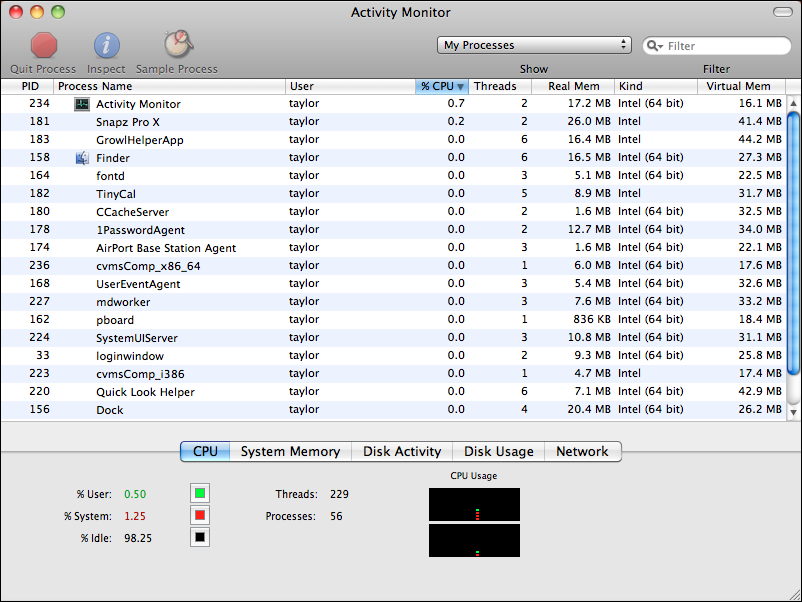 windows server on mac activity monitor windows server on mac activity monitor