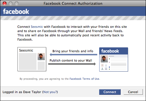 seesmic desktop facebook authorization