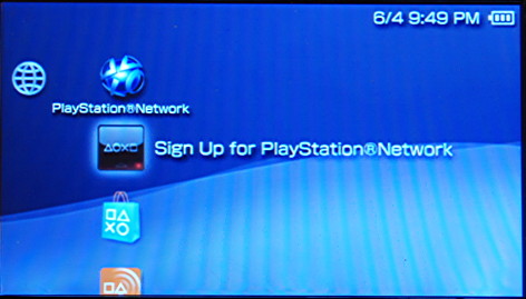 How to register on the PlayStation Store PSP