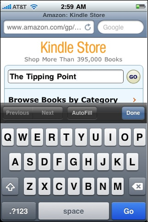 apple iphone shop amazon kindle store