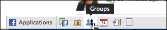 facebook bottom nav bar groups